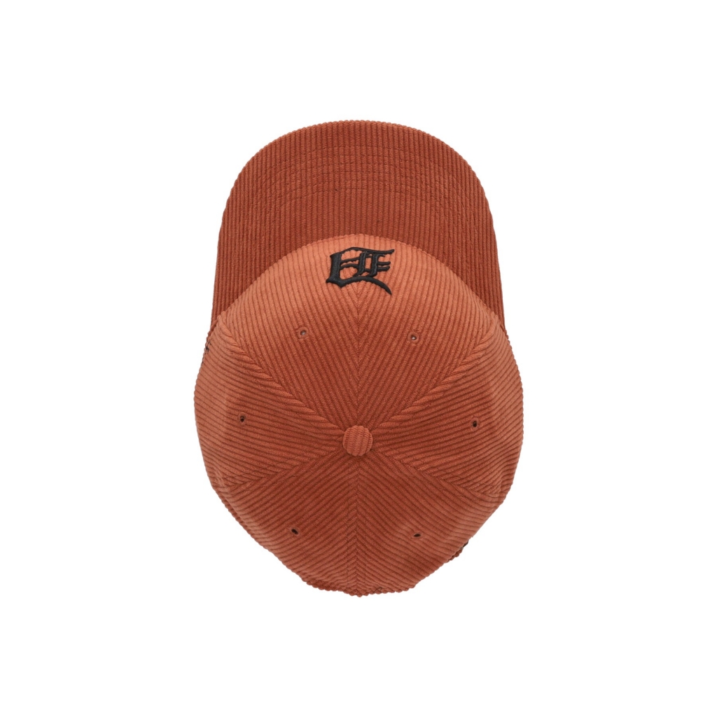 cappellino visiera curva uomo mlb thick cord mvp dettig BURNT ORANGE