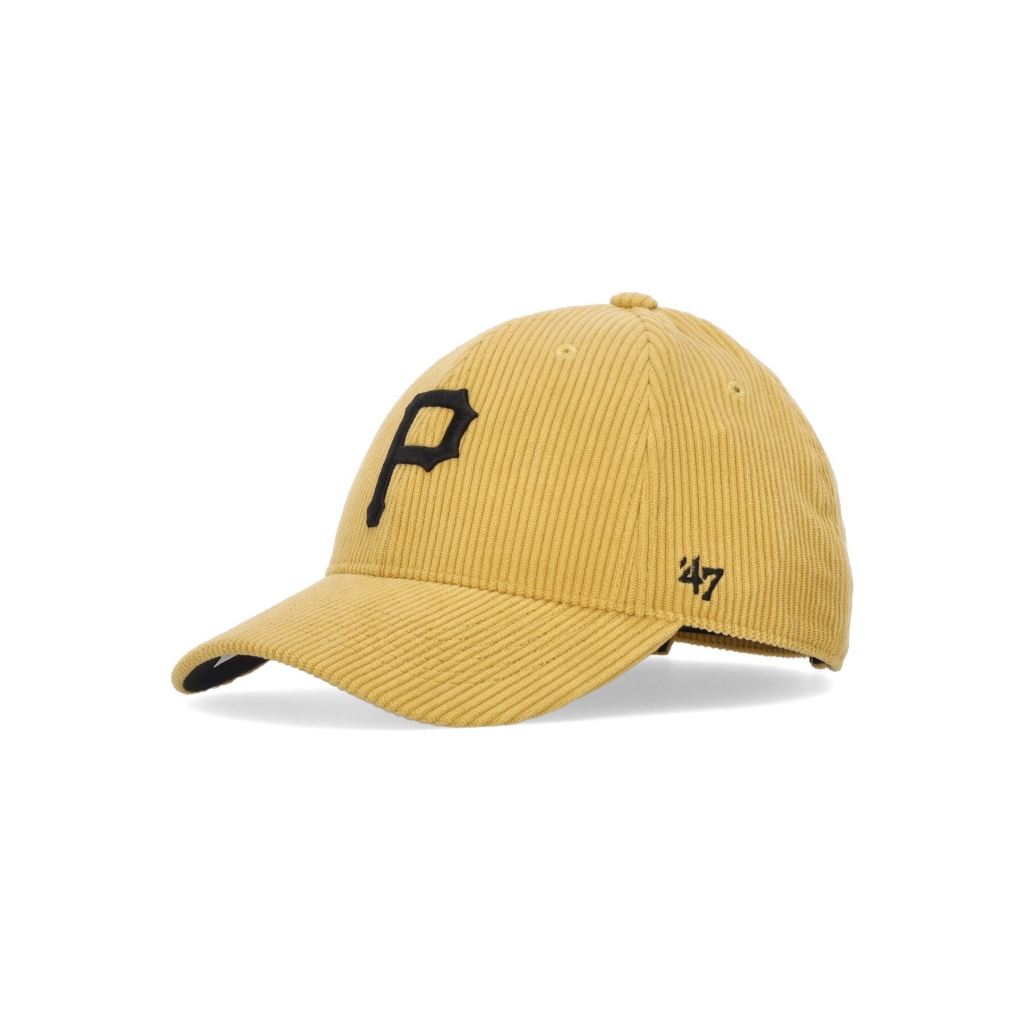 cappellino visiera curva uomo mlb thick cord mvp pitpir MAIZE