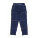 pantalone lungo uomo monogram laser carpenter pants BLUE