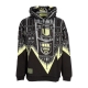 felpa cappuccio uomo bench duomo over hoodie BLACK/LIME