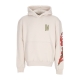 felpa cappuccio uomo ryu dragon hoodie BEIGE