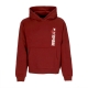 felpa cappuccio uomo aot hoodie x attack on titan RED