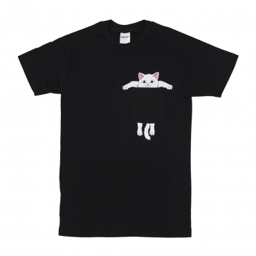 maglietta uomo broke the pocket pocket tee BLACK