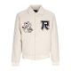 giubbotto college uomo lucky nerm varsity jacket CREAM