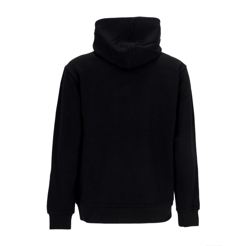 felpa cappuccio uomo mirror mirror hoodie BLACK