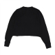 maglietta manica lunga corta donna lord nermal cropped pocket tee BLACK