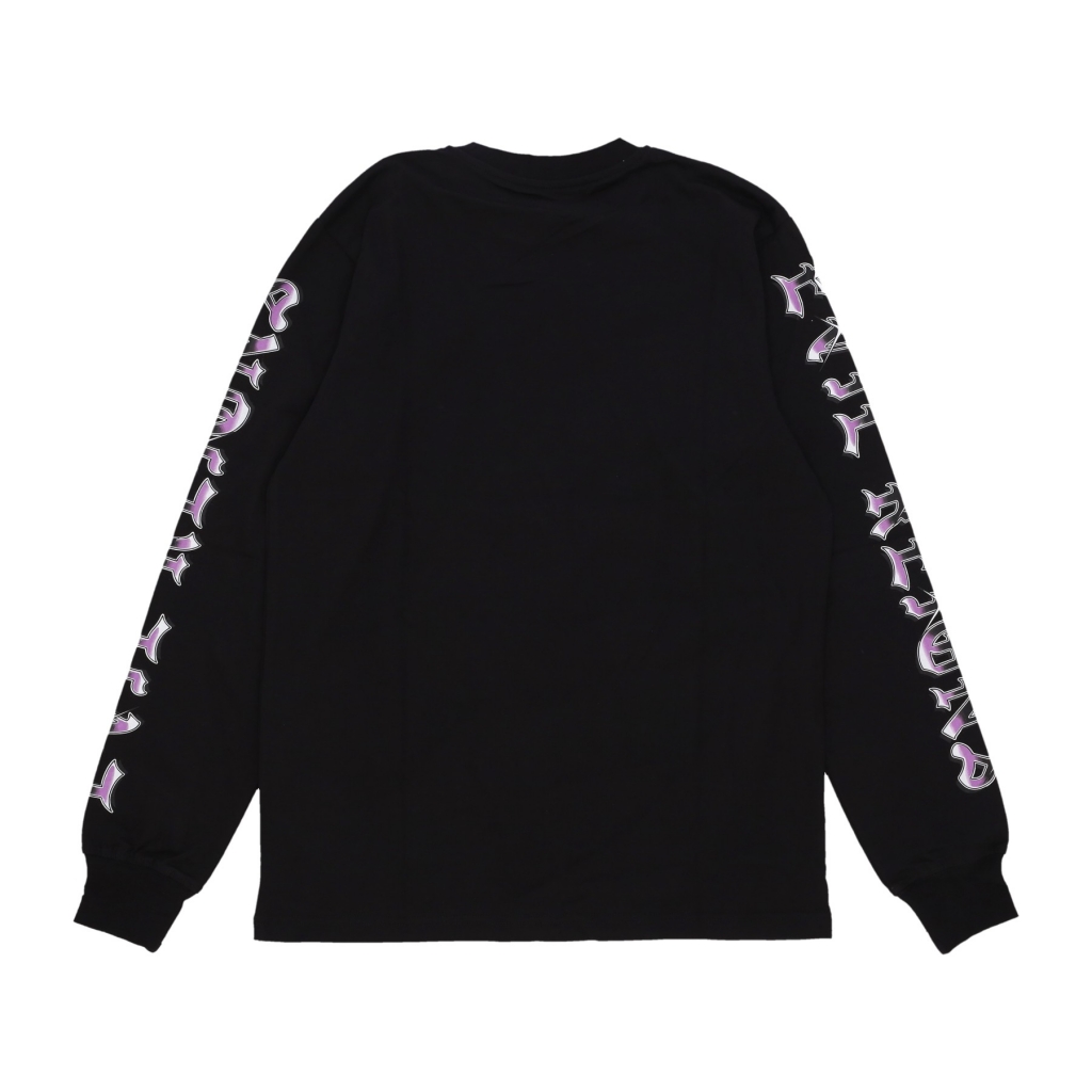 maglietta manica lunga uomo bling l/s tee BLACK