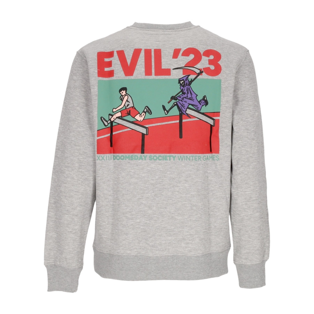 felpa girocollo uomo evil23 crewneck SPORT GREY