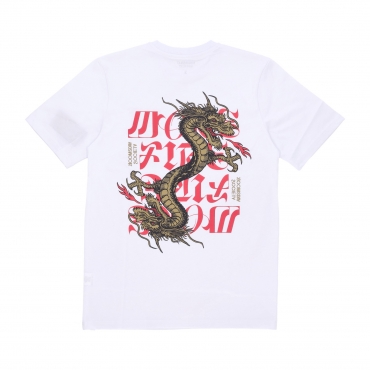 maglietta uomo more fire tee WHITE