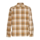camicia manica lunga uomo work hvy flannel shirt WHEAT BOOT