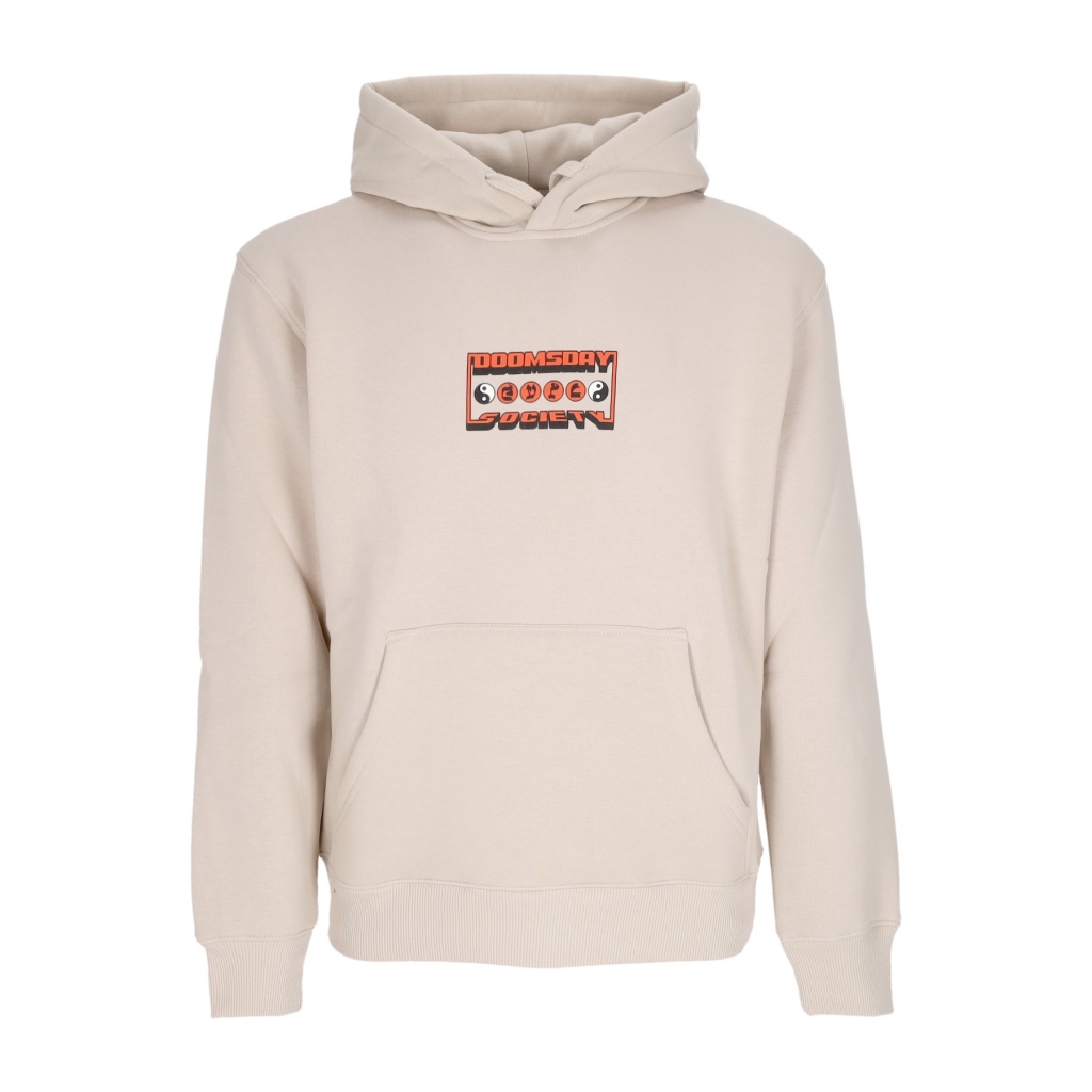 felpa cappuccio uomo lodge of darkness hoodie CREAM