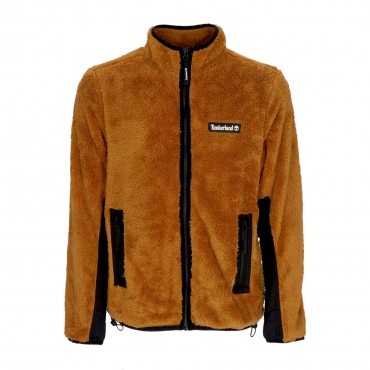 orsetto uomo high pile fleece jacket WHEAT BOOT