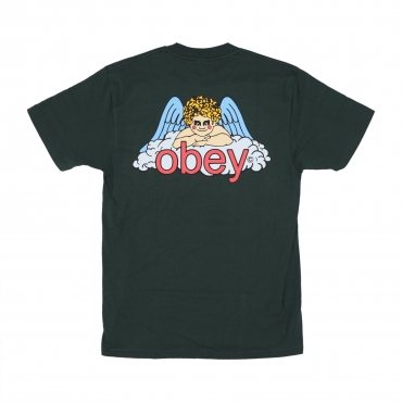 maglietta uomo heaven angel classic tee FOREST GREEN