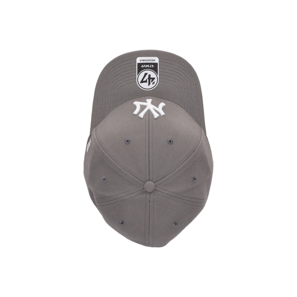 cappellino visiera curva uomo mlb mvp neyyan DARK GREY