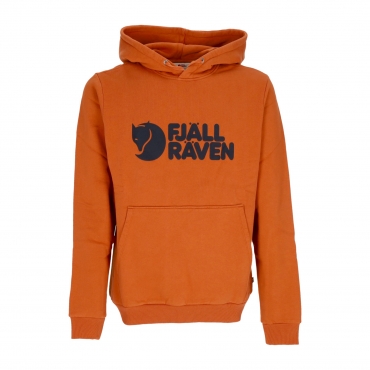 felpa cappuccio uomo logo hoodie TERRACOTTA BROWN