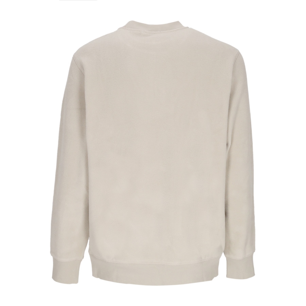 felpa girocollo uomo linear logo crewneck ISLAND FOSSIL
