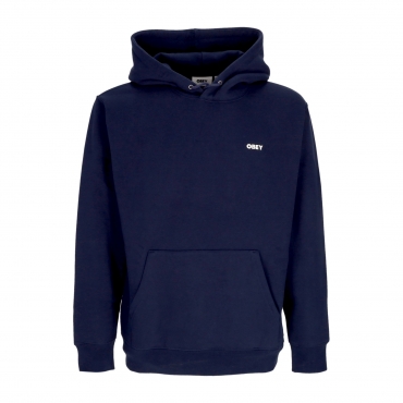 felpa cappuccio uomo bold premium hooded fleece ACADEMY NAVY