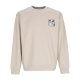 felpa girocollo uomo eyes icon crew premium fleece SILVER GREY