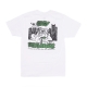maglietta uomo city watch dog classic tee WHITE
