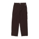 pantalone lungo uomo big timer twill double knee carpenter pant JAVA BROWN