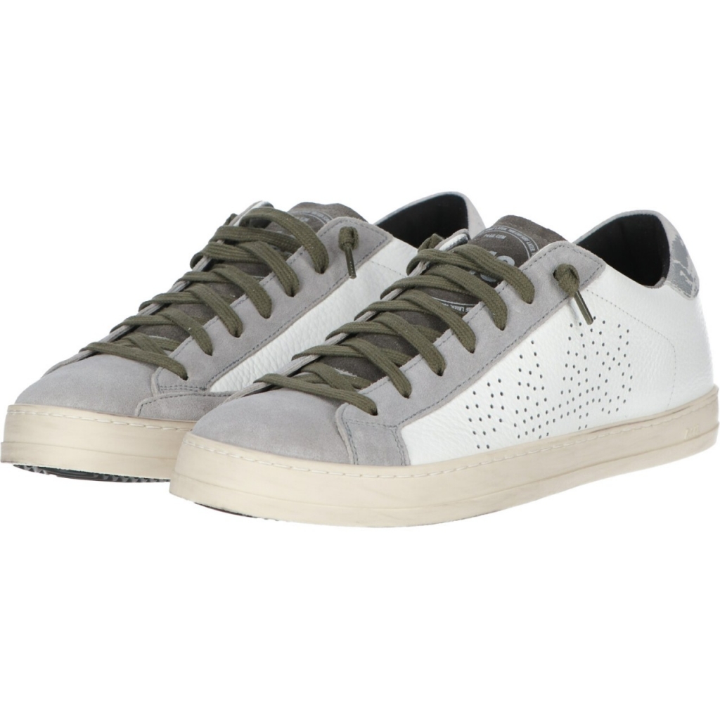 Scarpe P448 Uomo John Made In Italy Pelle Reflex