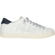 Scarpe P448 Uomo John Made In Italy Pelle Navy WHITE NAVY