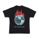 maglietta uomo dont just watch it burn tee x napapijri BLACK