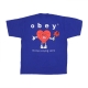 maglietta uomo always saying sorry heavy weight classic tee SURF BLUE
