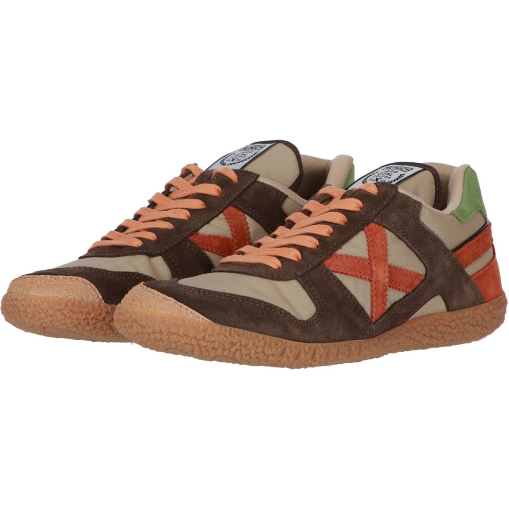 Scarpe Munich X Uomo Goal Color 1572 MARRONE