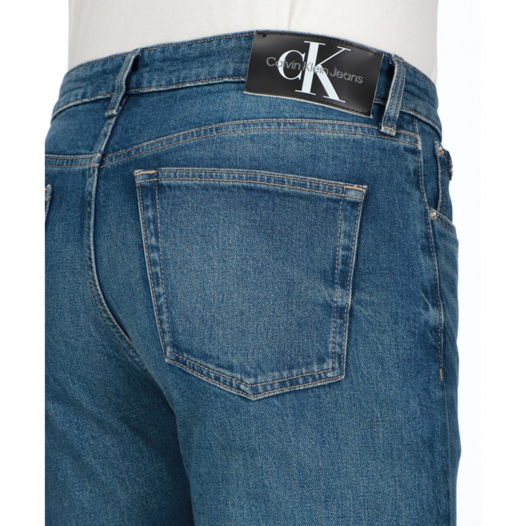 Jeans Calvin Klein Jeans Uomo Slim Taper L 32 1BJ DENIM DARK