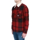 Giacca Tommy Hilfiger Jeans Uomo Check Sherpa Lined XJS ROUGE CHECK