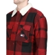 Giacca Tommy Hilfiger Jeans Uomo Check Sherpa Lined XJS ROUGE CHECK