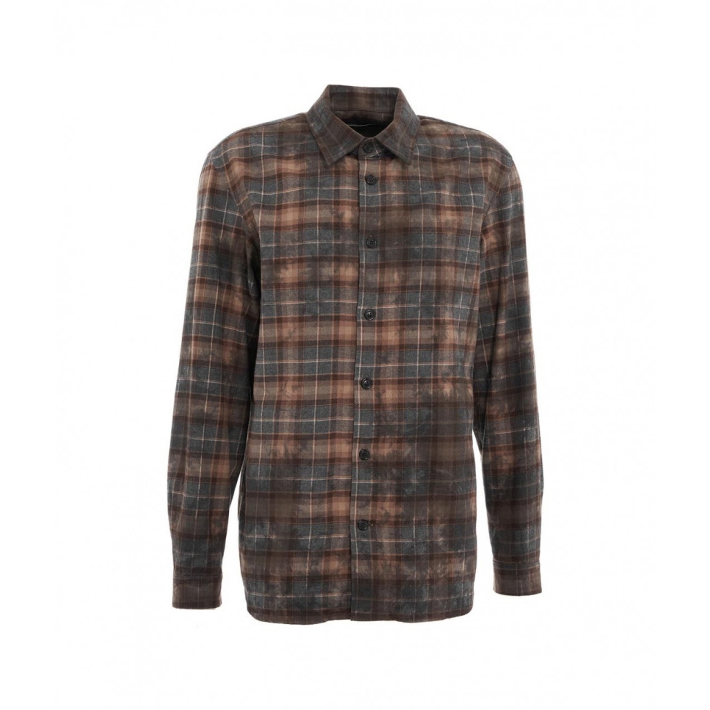 Camicia lumberjack marrone