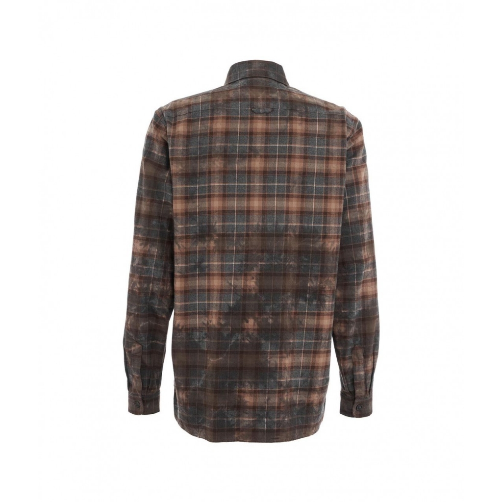 Camicia lumberjack marrone