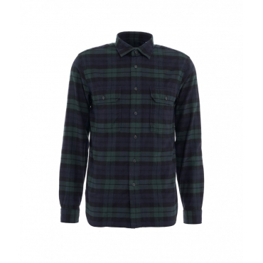 Camicia lumberjack blu