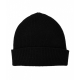 Beanie in maglia nero