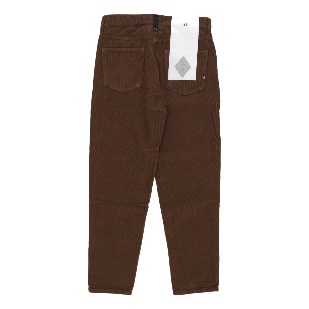 pantalone lungo uomo jeremiah corduroy TINTO BROWN