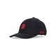 cappellino visiera curva uomo goat milano dad hat BLACK/RED