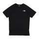 maglietta uomo logo tee BLACK/SUMMIT GOLD