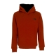 felpa cappuccio uomo seas drew peak hoodie BRANDY BROWN