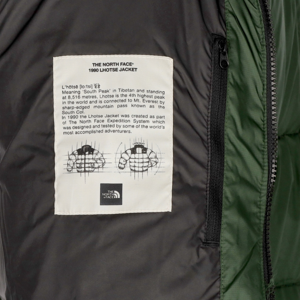 piumino uomo lhotse jacket PINE NEEDLE/BLACK