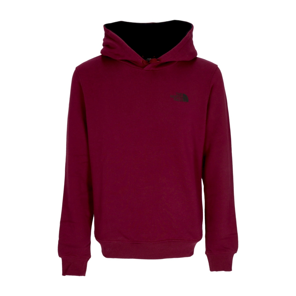 felpa cappuccio uomo seas drew peak hoodie BOYSENBERRY