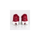 scarpa alta uomo air shake ndestrukt x dennis rodman ROSSO/BIANCO