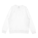 felpa girocollo uomo club crew bb WHITE/BLACK