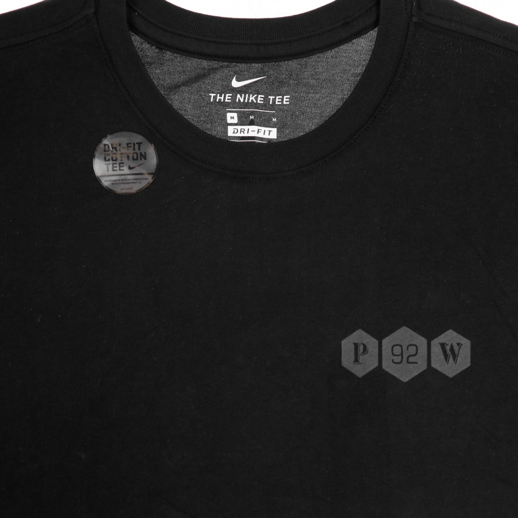 maglietta uomo kyrie dry tee logo BLACK