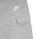 pantalone tuta leggero uomo sportswear club cargo pant DK GREY HEATHER/MATTE SILVER/WHITE