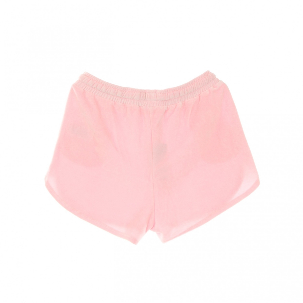 pantaloncino donna pastel velour shorts ROMANTIC PINK