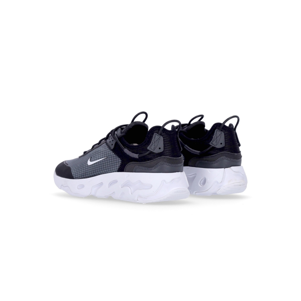 scarpa bassa uomo react live BLACK/WHITE/DK SMOKE GREY