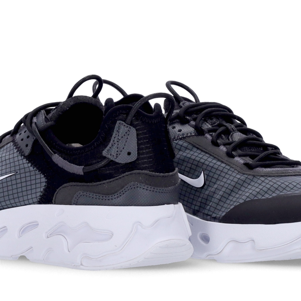 scarpa bassa uomo react live BLACK/WHITE/DK SMOKE GREY
