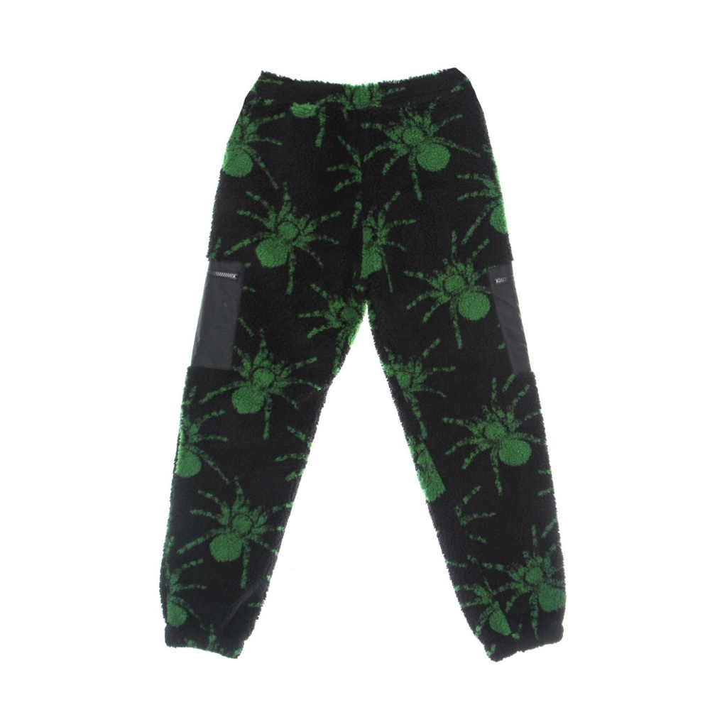 orsetto uomo spider fur pant BLACK